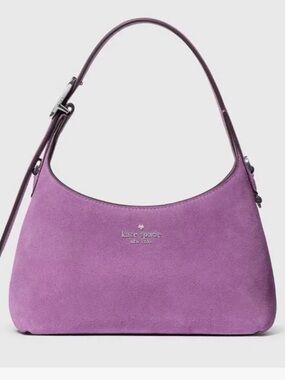 kate spade Violet Suede Shoulder Bag